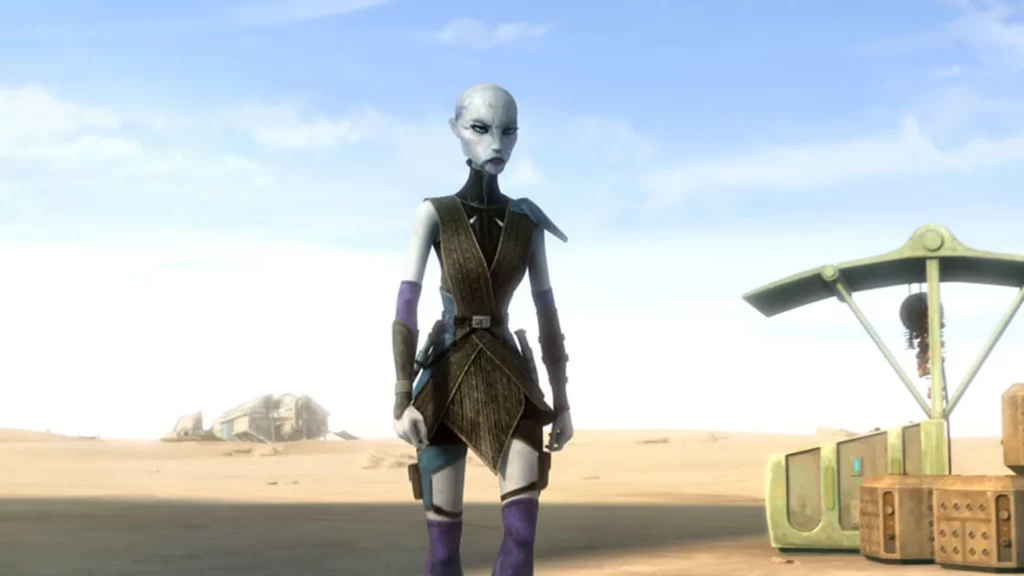 Ventress en Tatooine.